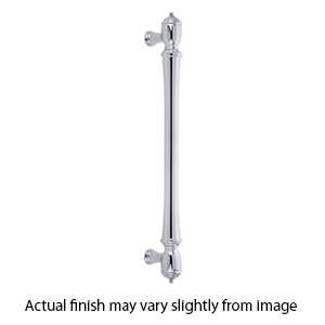 86344 - Traditional Brass - 18" Spindle Appliance Pull - Polished Chrome