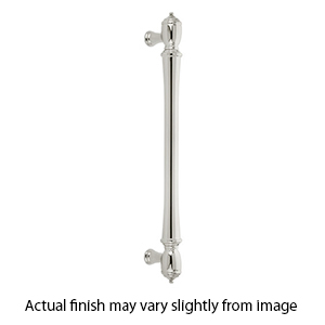 86344 - Traditional Brass - 18" Spindle Appliance Pull - Polished Nickel