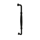 86347 - Tuscany Bronze - 12" Fluted Appliance Pull - Flat Black