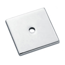 86434 - Art Deco - Backplate for Knob - Polished Chrome