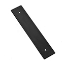 86435 - Art Deco - Backplate for 4" Pulls - Flat Black