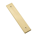 86435 - Art Deco - Backplate for 4" Pulls - Satin Brass