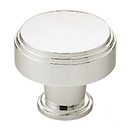 86433 - Art Deco - 1 5/8" Newport Knob - Polished Nickel