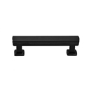 86422 - Art Deco - 3.5" Cabinet Pull - Flat Black