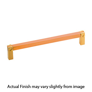 86276 - Arts & Crafts - 6" Mortise & Tenon Pull - Satin Brass & Copper