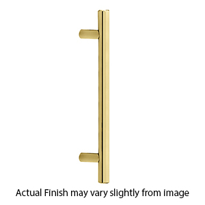 86352 - Contemporary Brass - 18" Bar Appliance Pull - Unlacquered Brass