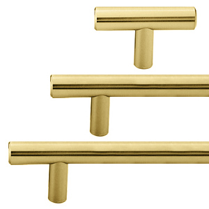 Contemporary Brass - Satin Brass