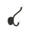 25050 - Wrought Steel - Robe Hook - Flat Black