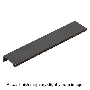 8"cc Edge Tab Pull - Oil Rubbed Bronze