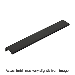 12"cc Edge Tab Pull - Matte Black