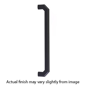 86621 - Hollywood Regency - 12" Riviera Appliance Pull - Flat Black