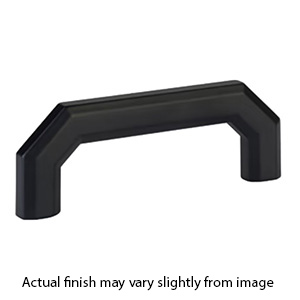 86614 - Hollywood Regency - 3.5" Riviera Pull - Flat Black