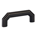 86614 - Hollywood Regency - 3.5" Riviera Pull - Oil Rubbed Bronze