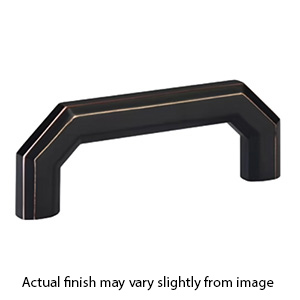 86615 - Hollywood Regency - 4" Riviera Pull - Oil Rubbed Bronze