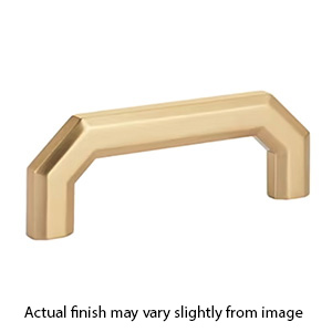 86614 - Hollywood Regency - 3.5" Riviera Pull - Satin Brass