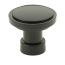 86697 - Industrial Modern - Haydon 1.25" Knob - Flat Black