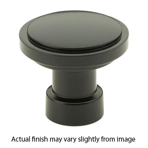 86697 - Industrial Modern - Haydon 1.25" Knob - Flat Black