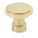 86697 - Industrial Modern - Haydon 1.25" Knob - Satin Brass