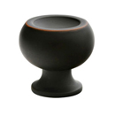 86314 - Mid Century Modern - 1" Atomic Knob - Oil Rubbed Bronze