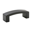 86324 - Mid Century Modern - 3" Bauhaus Pull - Flat Black