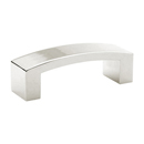 86324 - Mid Century Modern - 3" Bauhaus Pull - Polished Nickel