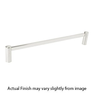 28022 - Modern Brass - 24" Towel Bar - Modern Rosette - Polished Nickel