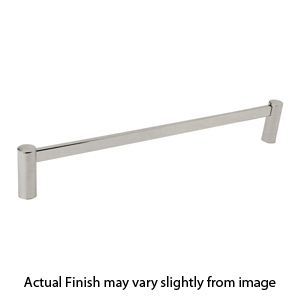 28022 - Modern Brass - 24" Towel Bar - Disk Rosette - Satin Nickel