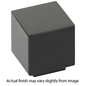 86701 - Modern Rectangular - Allerton 1.25" Knob - Flat Black