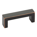 86714 - Modern Rectangular - Keaton 3.5"cc Pull - Oil Rubbed Bronze