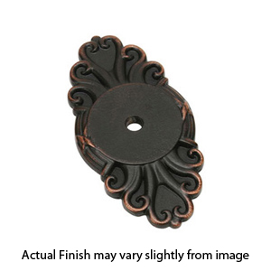 86293 - Ribbon & Reed - Backplate for Knob - Oil Rubbed Bronze