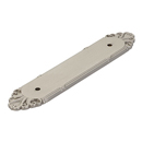 86294 - Ribbon & Reed - Backplate for 4" Pulls - Satin Nickel