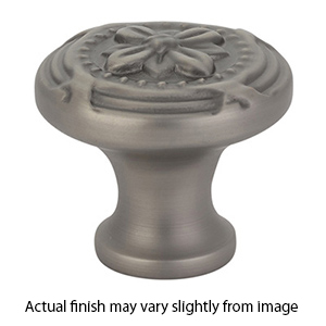 86278 - Ribbon & Reed - 1.75" Cabinet Knob - Pewter