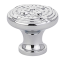 86277 - Ribbon & Reed - 1.25" Cabinet Knob - Polished Chrome