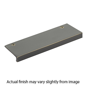 Rustic Modern 3" Edge Pull - Medium Bronze