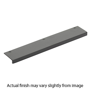 Rustic Modern 6" Edge Pull - Flat Black