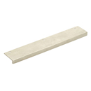 Rustic Modern 6" Edge Pull - Tumbled White Bronze