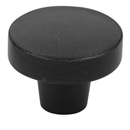 86660 FB - Rustic Modern - 1 3/8" Round Knob - Flat Black Bronze