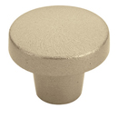 86660 TWB - Rustic Modern - 1 3/8" Round Knob - Tumbled White Bronze