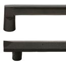 Sandcast Bronze Pulls - Flat Black