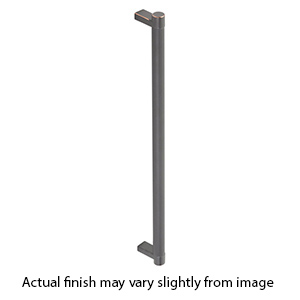 18" cc Select Knurled Appliance Rectangular Pull - Oil Rubbed Bronze