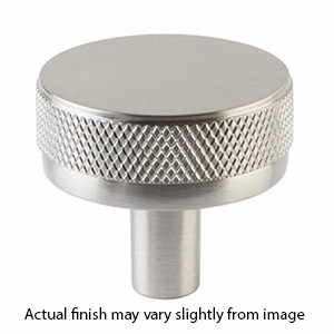 1-1/4" Select Knurled Cabinet Knob - Satin Nickel