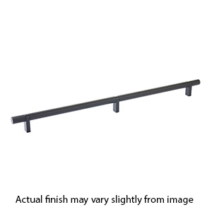 36" cc Select Knurled Cabinet Bar Pull - Flat Black