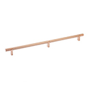 16" cc Select Knurled Cabinet Bar Pull - Satin Copper