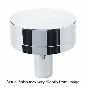 1-1/4" Select Smooth Cabinet Knob - Polished Chrome