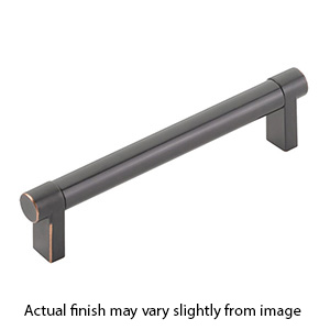 6" cc Select Smooth Cabinet Rectangular Pull - Oil Rubbed Bronze