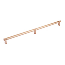 16" cc Select Smooth Cabinet Rectangular Pull - Satin Copper