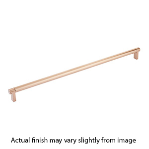 18" cc Select Smooth Cabinet Rectangular Pull - Satin Copper