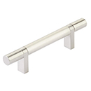 3.5" cc Select Smooth Cabinet Bar Pull - Satin Nickel