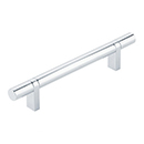 5" cc Select Smooth Cabinet Bar Pull - Polished Chrome