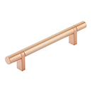 5" cc Select Smooth Cabinet Bar Pull - Satin Copper